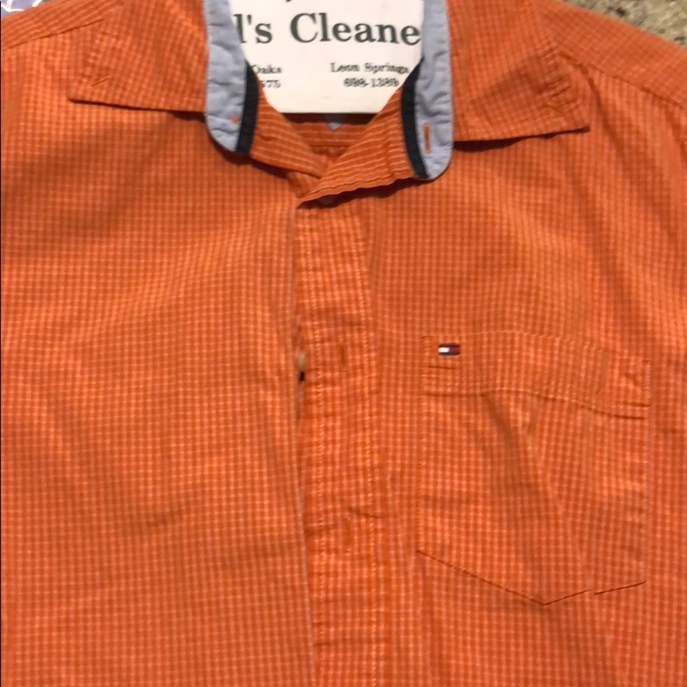 Orange Dress Shirt